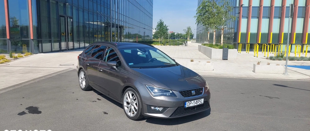 Seat Leon cena 56900 przebieg: 80300, rok produkcji 2016 z Opole małe 211